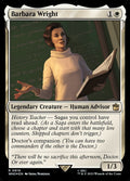 Barbara Wright – Rare Magic: The Gathering card from Doctor Who (#619)