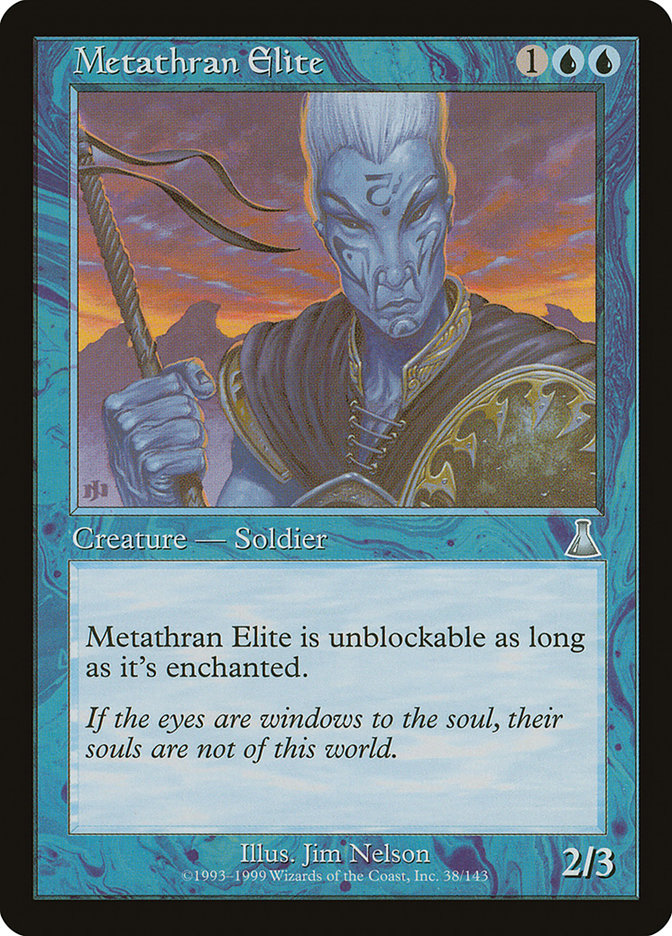 Metathran Elite – Uncommon Magic: The Gathering card from Urza's Destiny (#38)