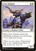 Civic Stalwart – Common Magic: The Gathering card from Ravnica Allegiance (#6)