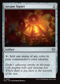 Arcane Signet – Uncommon Magic: The Gathering card from Lorwyn Eclipsed Commander (#55)