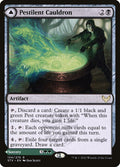 Pestilent Cauldron // Restorative Burst – Rare Magic: The Gathering card from Strixhaven: School of Mages (#154)