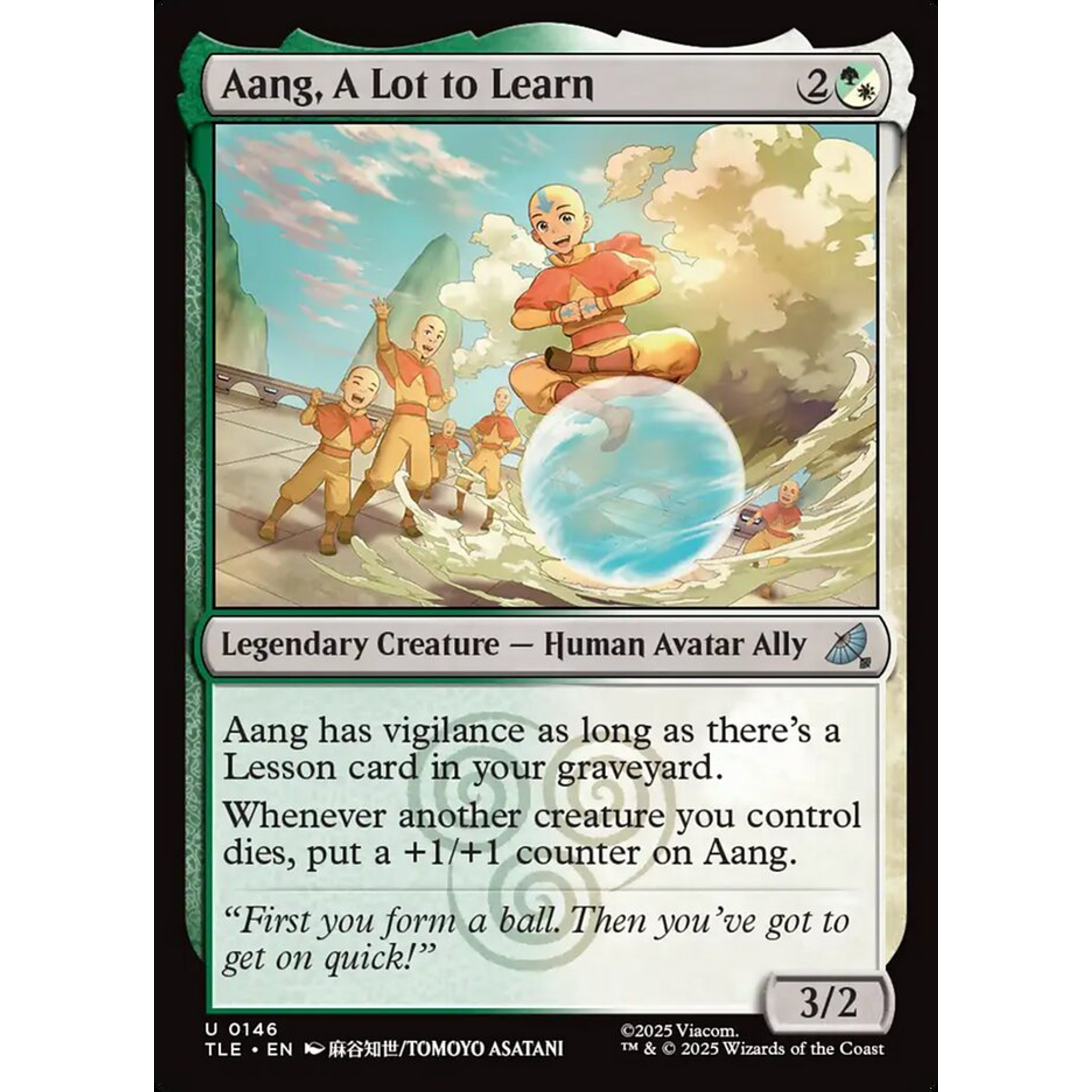 Aang, A Lot to Learn (TLE 146) — Moore Collectables UK