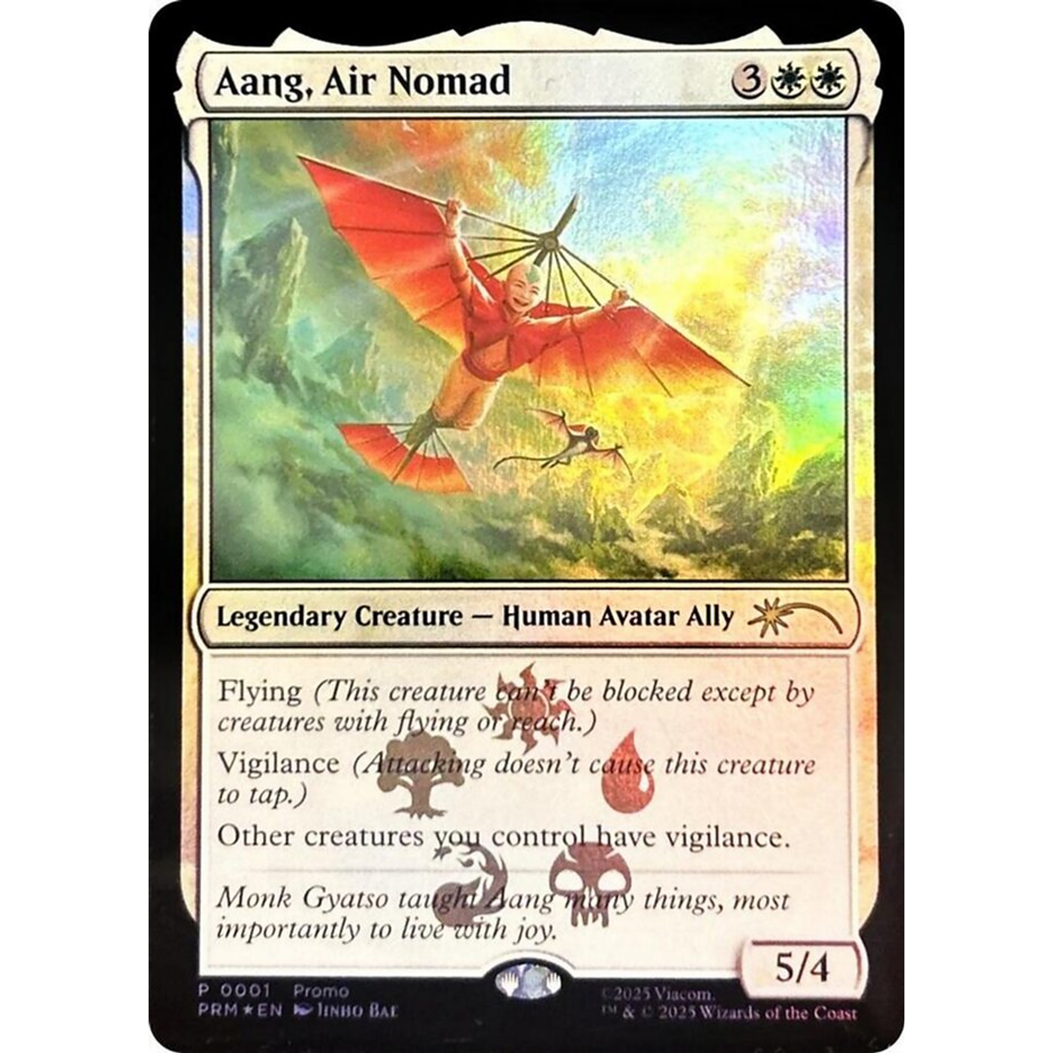 Aang, Air Nomad (PMEI 2025-25) — Moore Collectables UK