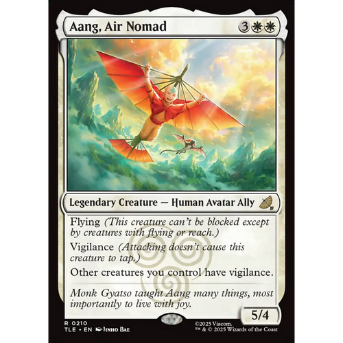 Aang, Air Nomad (TLE 210) — Moore Collectables UK