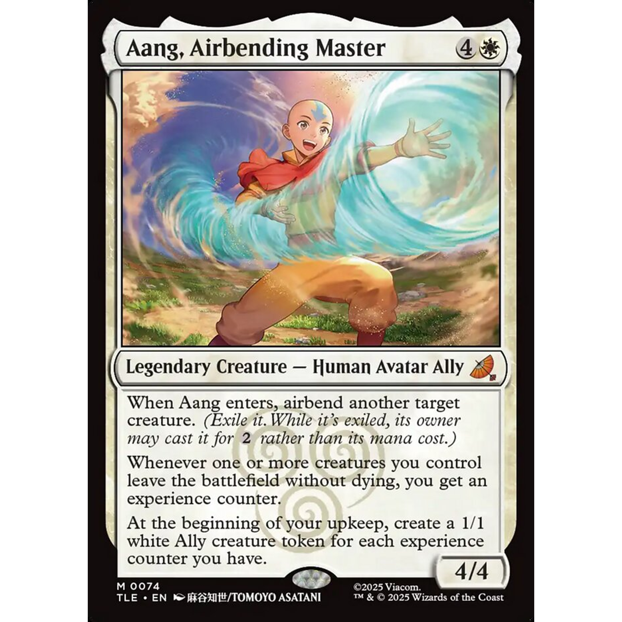 Aang, Airbending Master (TLE 74) — Moore Collectables UK