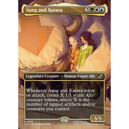 Aang and Katara (TLE 69) — Moore Collectables UK