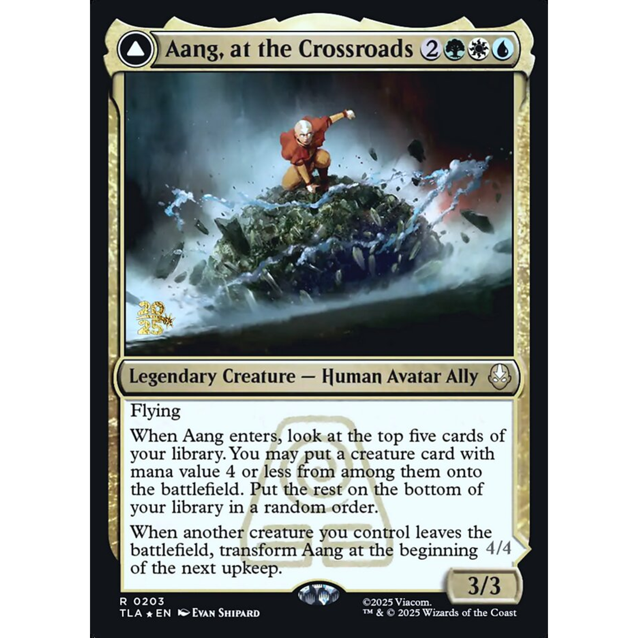 Aang, at the Crossroads // Aang, Destined Savior (PTLA 203s) — Moore Collectables UK