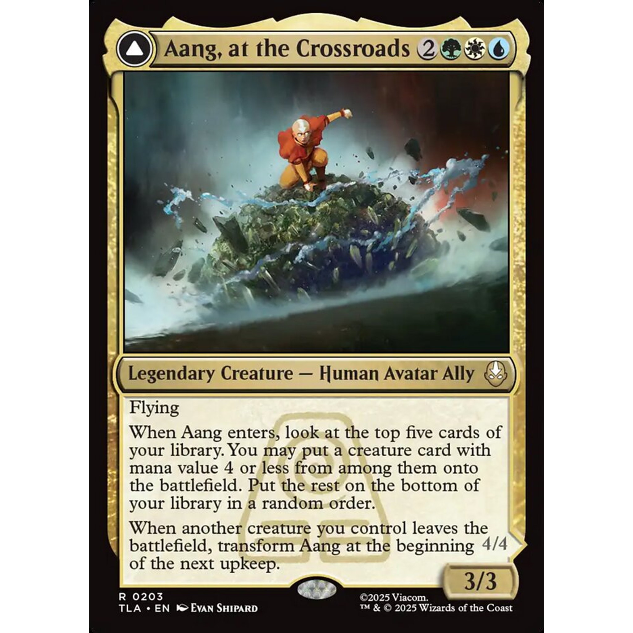 Aang, at the Crossroads // Aang, Destined Savior (TLA 203) — Moore Collectables UK