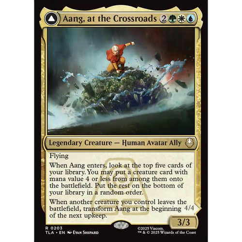 Aang, at the Crossroads // Aang, Destined Savior (TLA 203) — Moore Collectables UK
