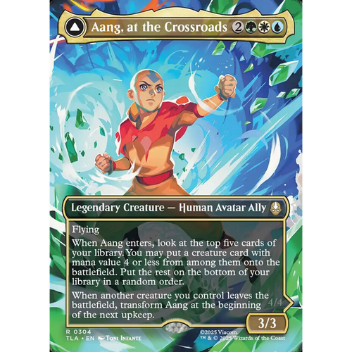Aang, at the Crossroads // Aang, Destined Savior (TLA 304) — Moore Collectables UK