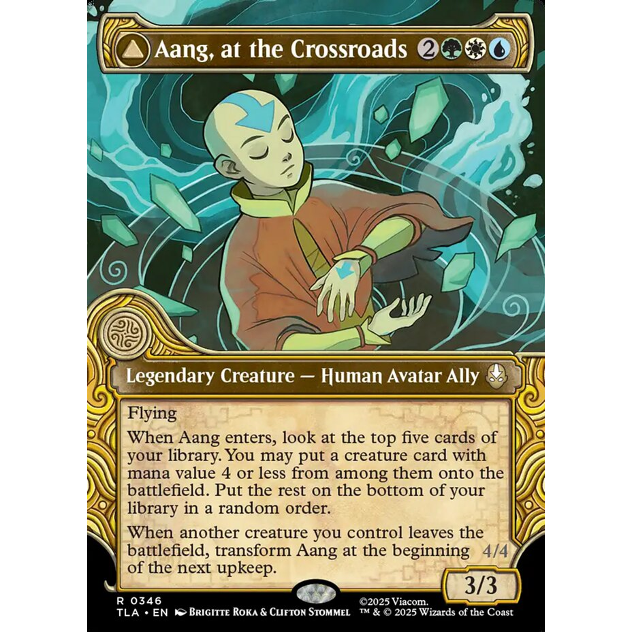 Aang, at the Crossroads // Aang, Destined Savior (TLA 346) — Moore Collectables UK