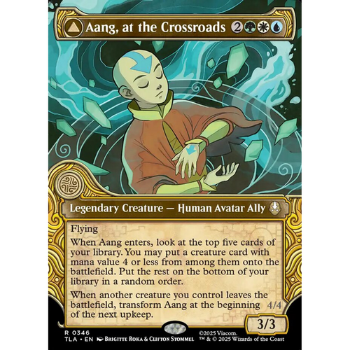 Aang, at the Crossroads // Aang, Destined Savior (TLA 346) — Moore Collectables UK