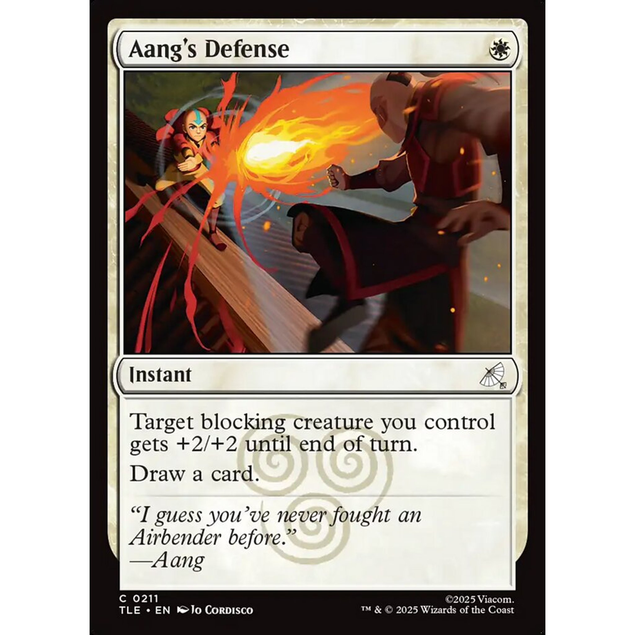 Aang's Defense (TLE 211) — Moore Collectables UK