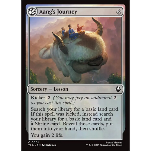 Aang's Journey (TLA 1) — Moore Collectables UK