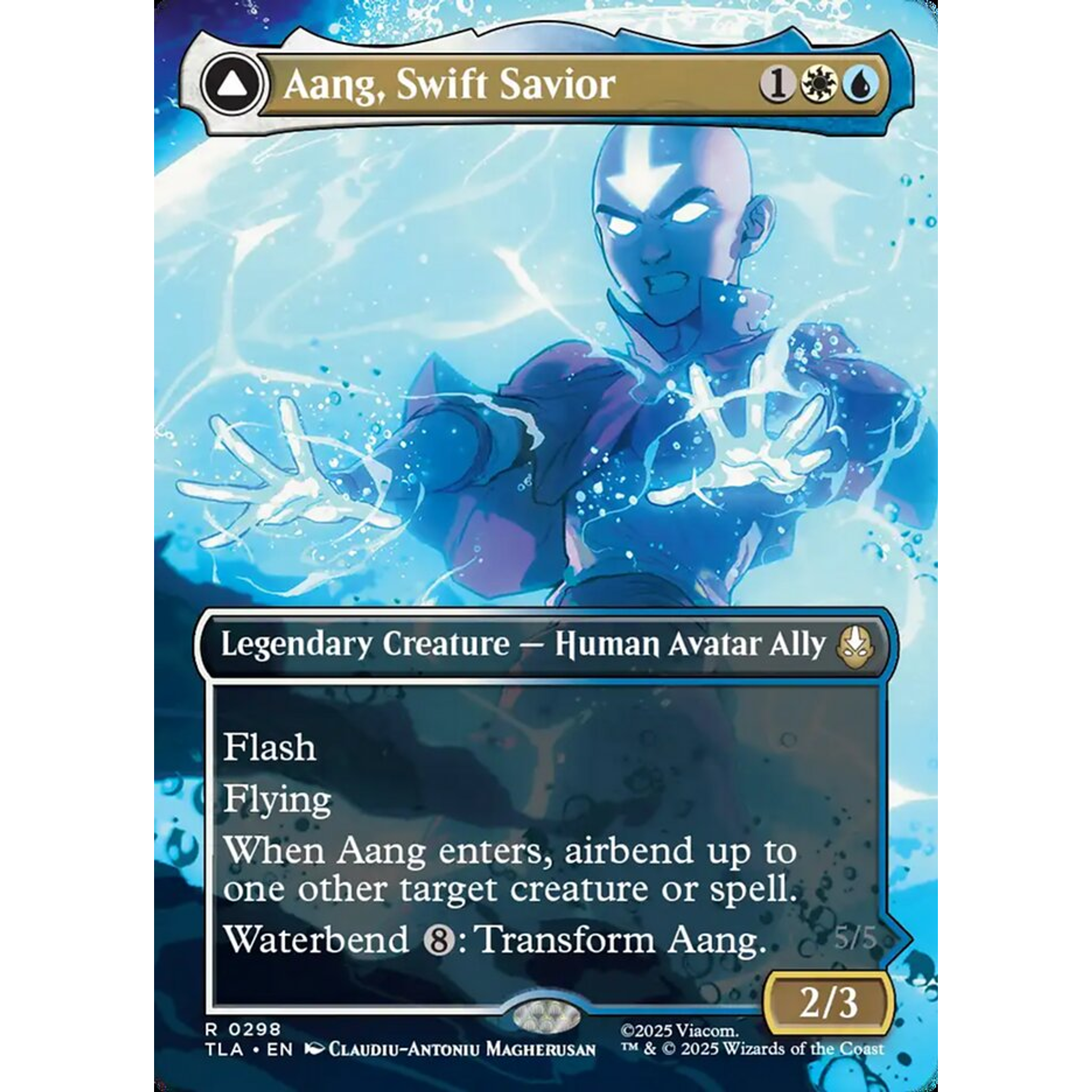 Aang, Swift Savior // Aang and La, Ocean's Fury (TLA 298) — Moore Collectables UK