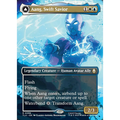 Aang, Swift Savior // Aang and La, Ocean's Fury (TLA 298) — Moore Collectables UK
