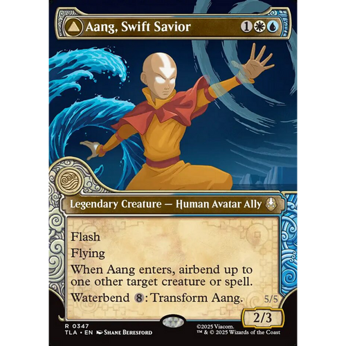 Aang, Swift Savior // Aang and La, Ocean's Fury (TLA 347) — Moore Collectables UK