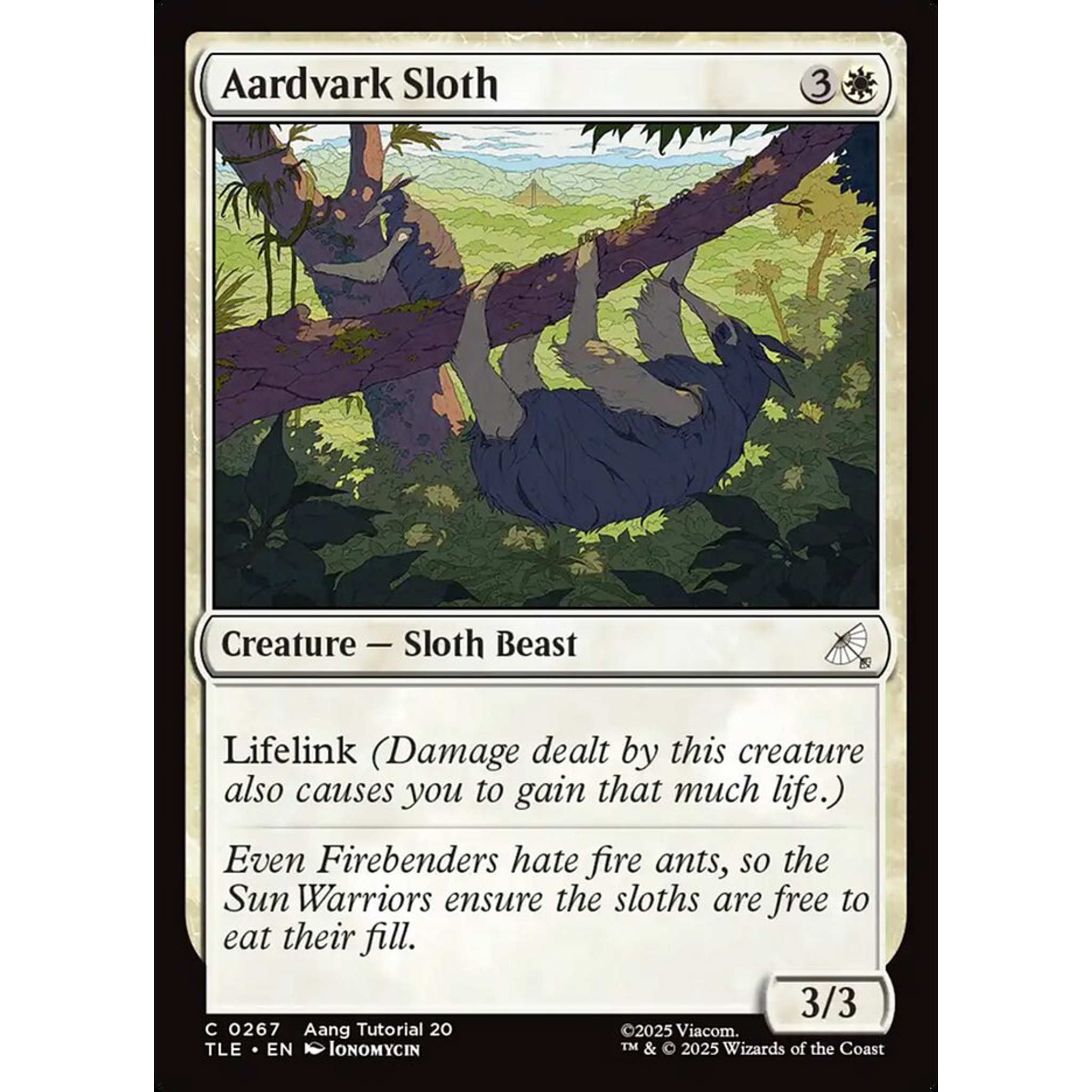 Aardvark Sloth (TLE 267) — Moore Collectables UK