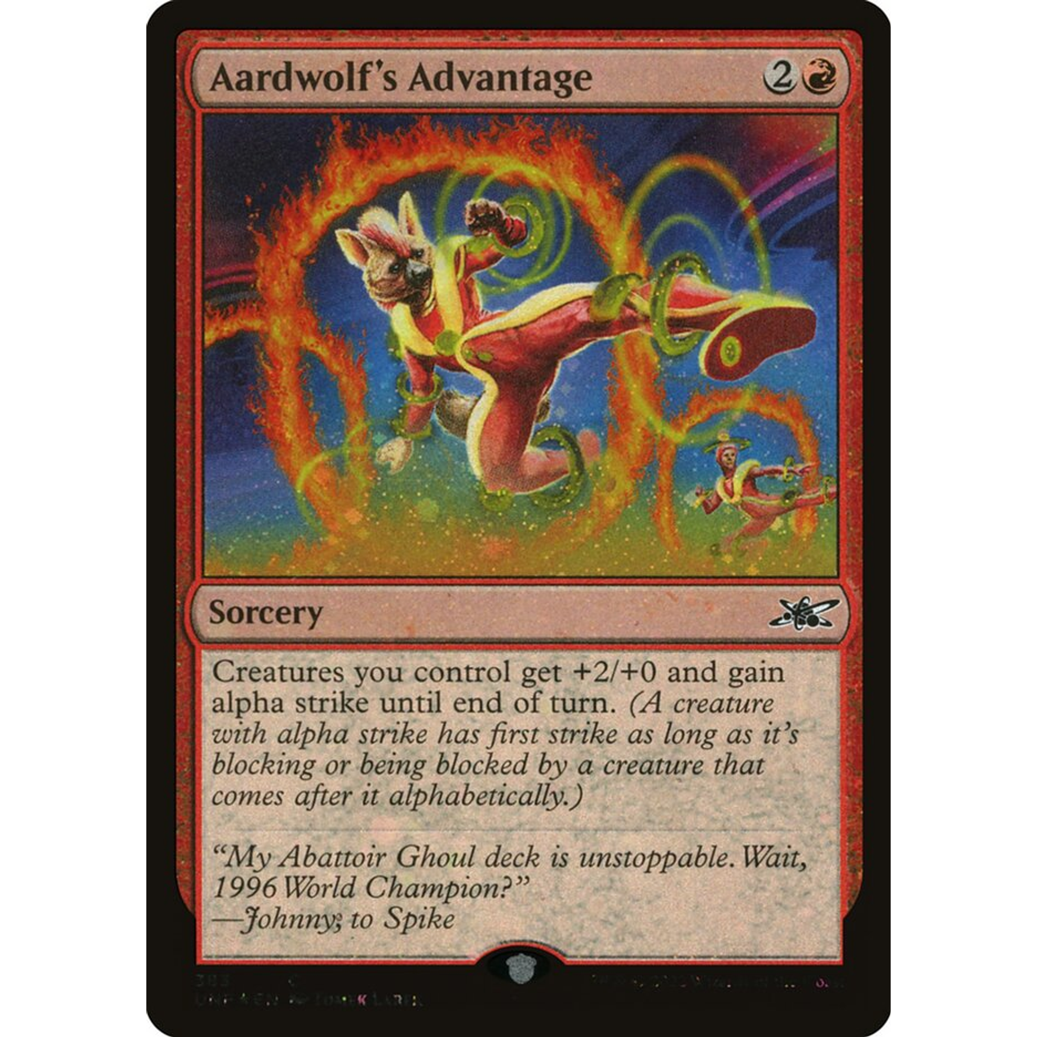 Aardwolf's Advantage (UNF 383) — Moore Collectables UK