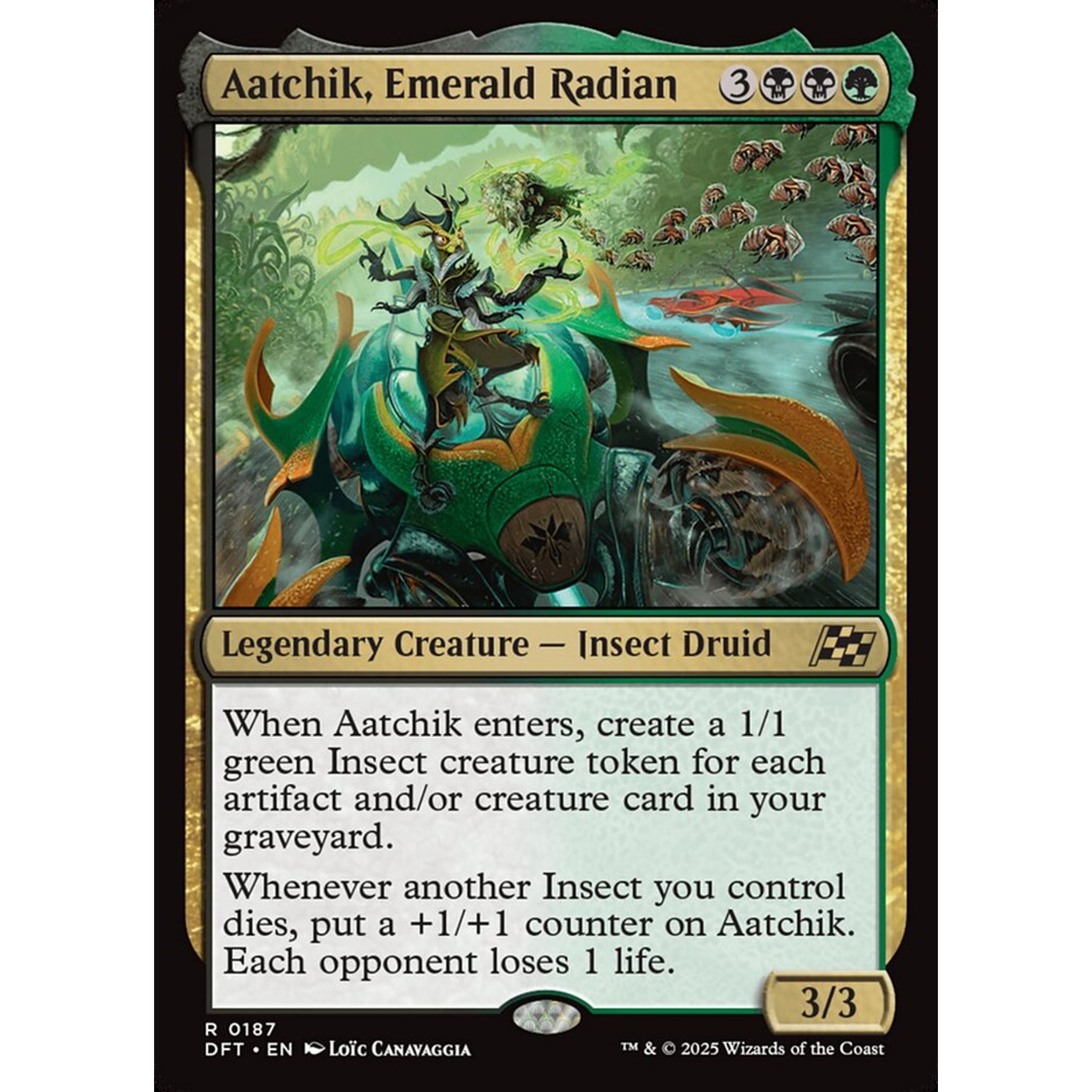 Aatchik, Emerald Radian (DFT 187) — Moore Collectables UK
