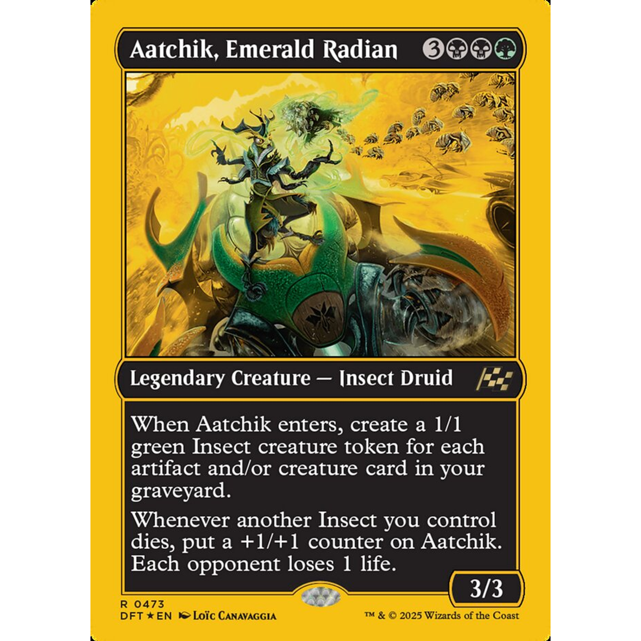 Aatchik, Emerald Radian (DFT 473) — Moore Collectables UK
