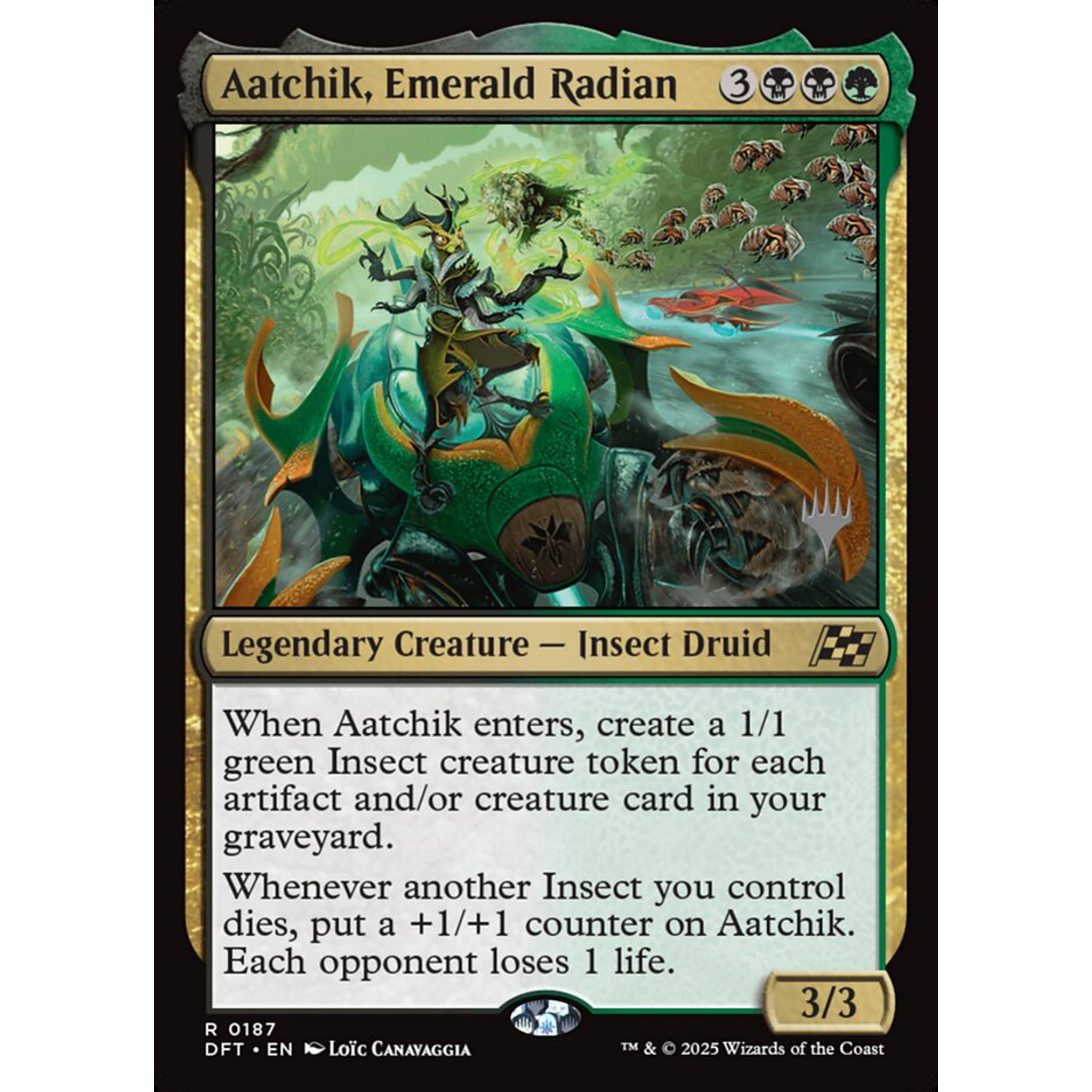 Aatchik, Emerald Radian (PDFT 187p) — Moore Collectables UK