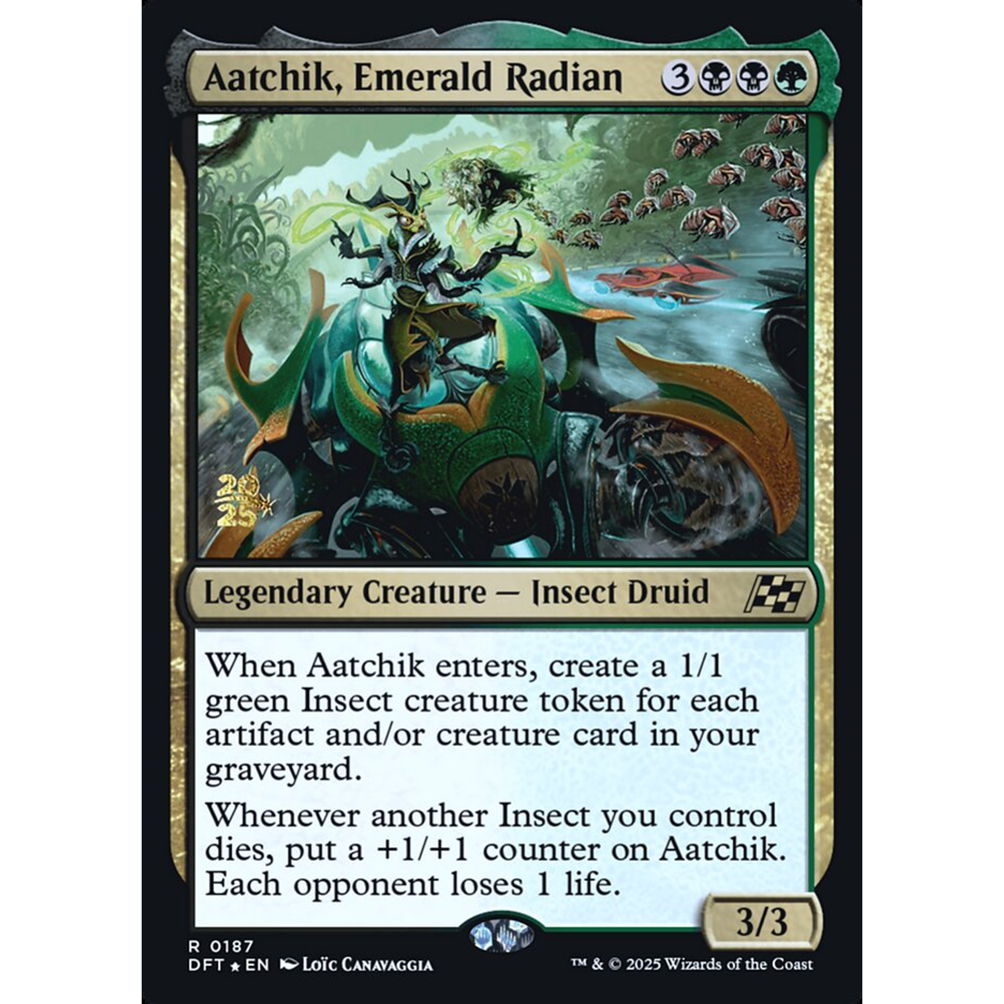 Aatchik, Emerald Radian (PDFT 187s) — Moore Collectables UK