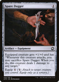 Spare Dagger – Common Magic: The Gathering card from Adventures in the Forgotten Realms (#250)