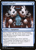 Giant's Amulet – Uncommon Magic: The Gathering card from Kaldheim (#59)