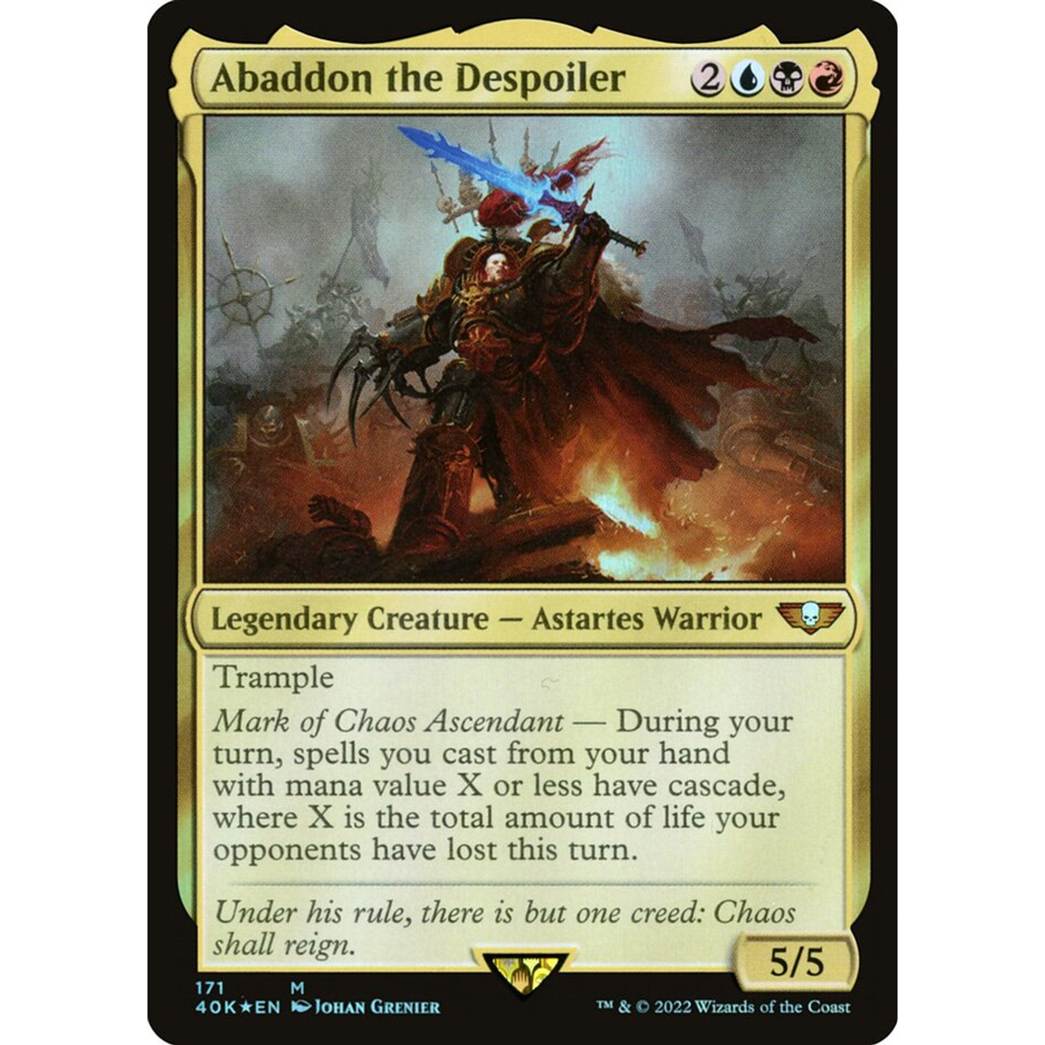 Abaddon the Despoiler (40K 171) — Moore Collectables UK