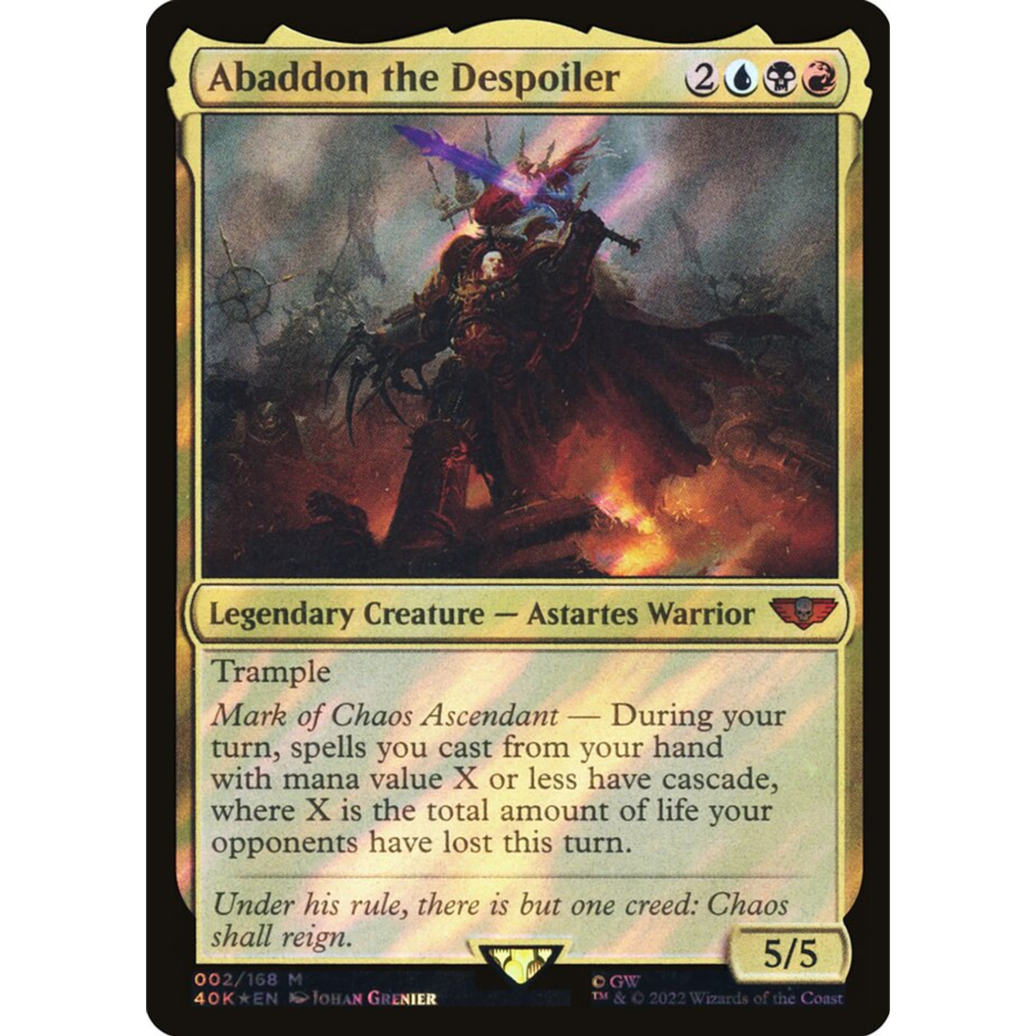 Abaddon the Despoiler (40K 2) — Moore Collectables UK