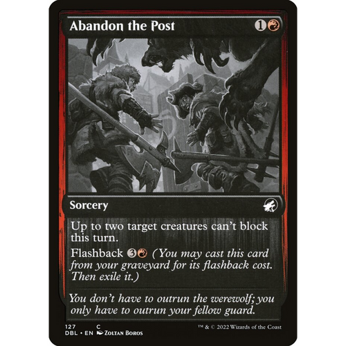 Abandon the Post (DBL 127) — Moore Collectables UK