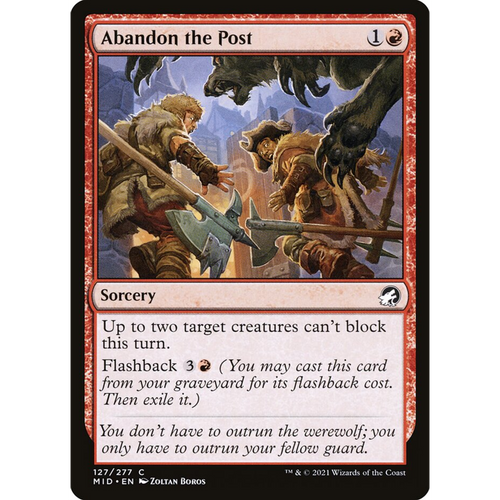 Abandon the Post (MID 127) — Moore Collectables UK
