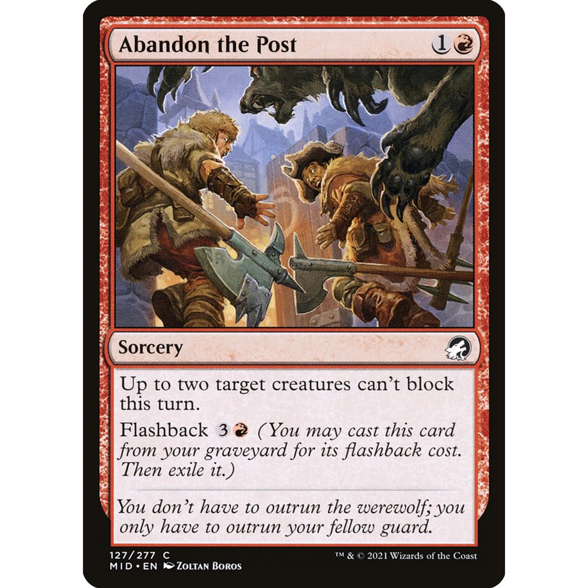 Abandon the Post (MID 127) — Moore Collectables UK
