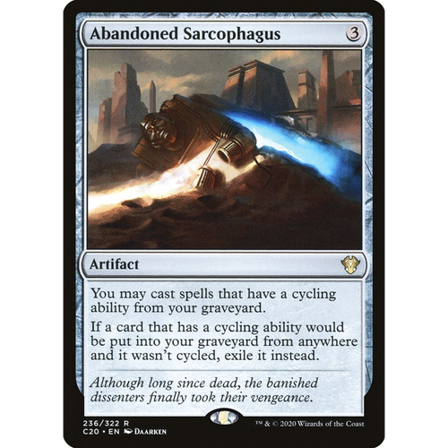 Abandoned Sarcophagus (C20 236) — Moore Collectables UK