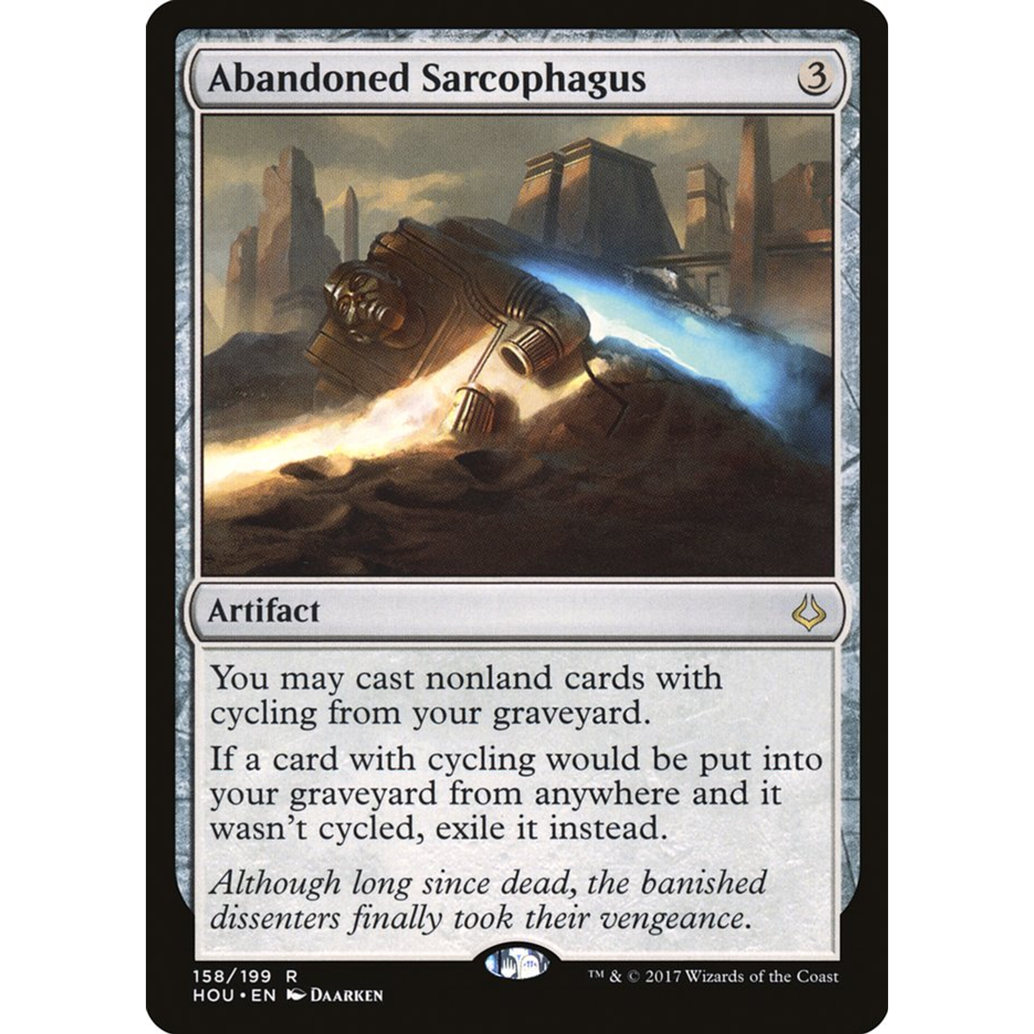 Abandoned Sarcophagus (HOU 158) — Moore Collectables UK