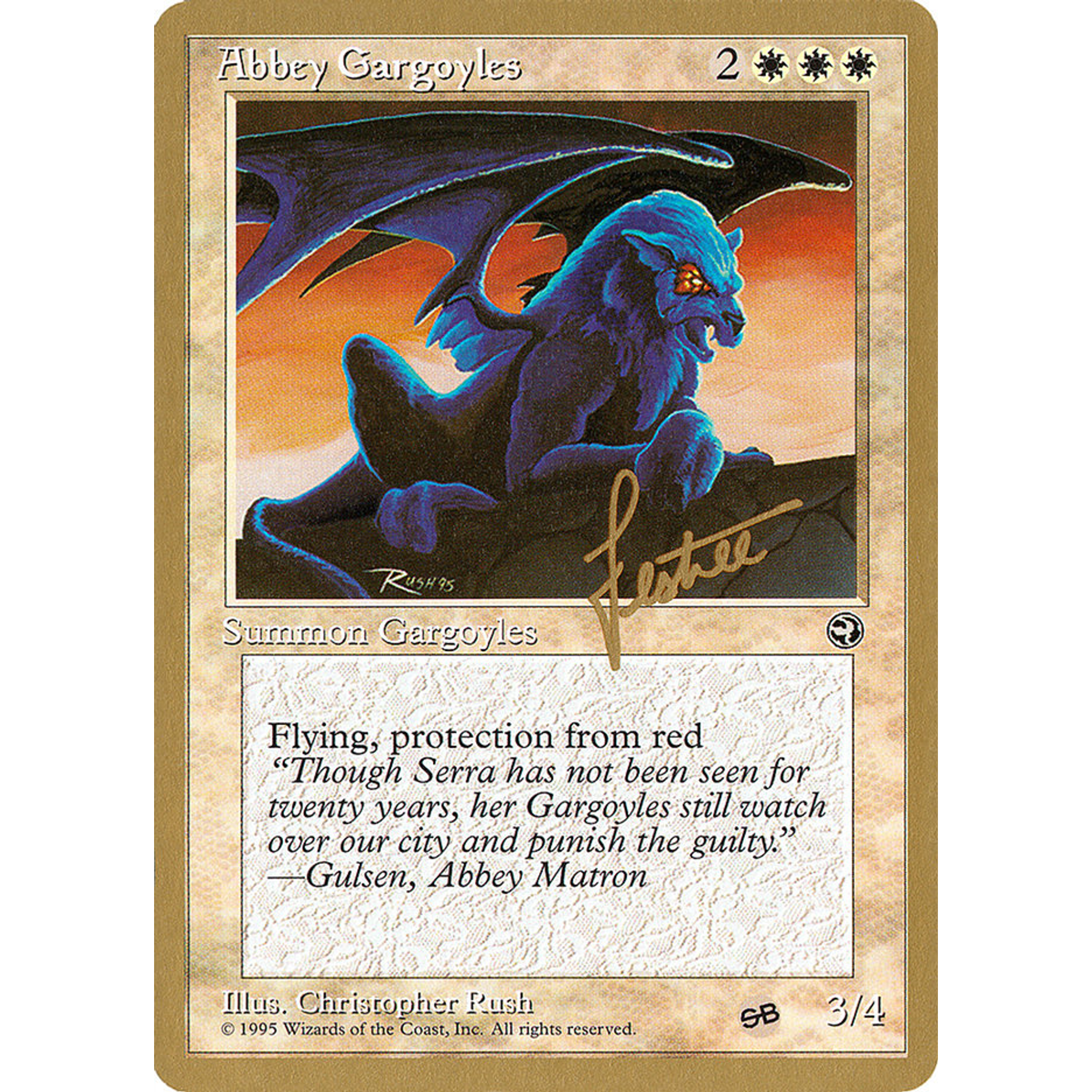 Abbey Gargoyles (PTC bl1sb) — Moore Collectables UK