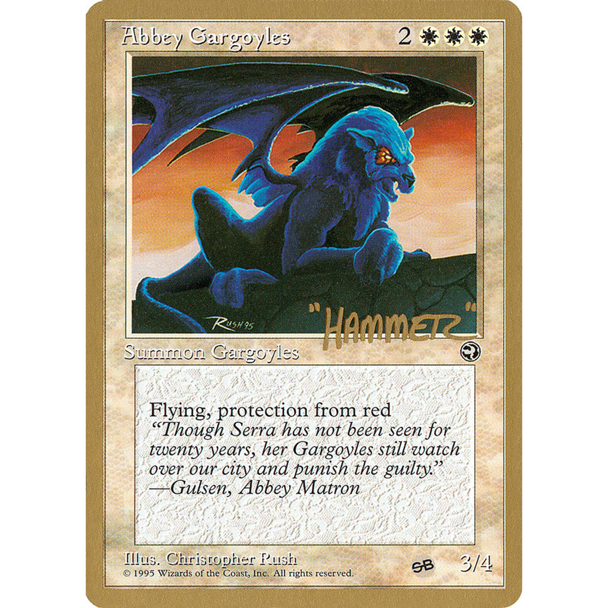 Abbey Gargoyles (PTC shr1sb) — Moore Collectables UK