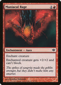 Maniacal Rage – Common Magic: The Gathering card from Conflux (#68)