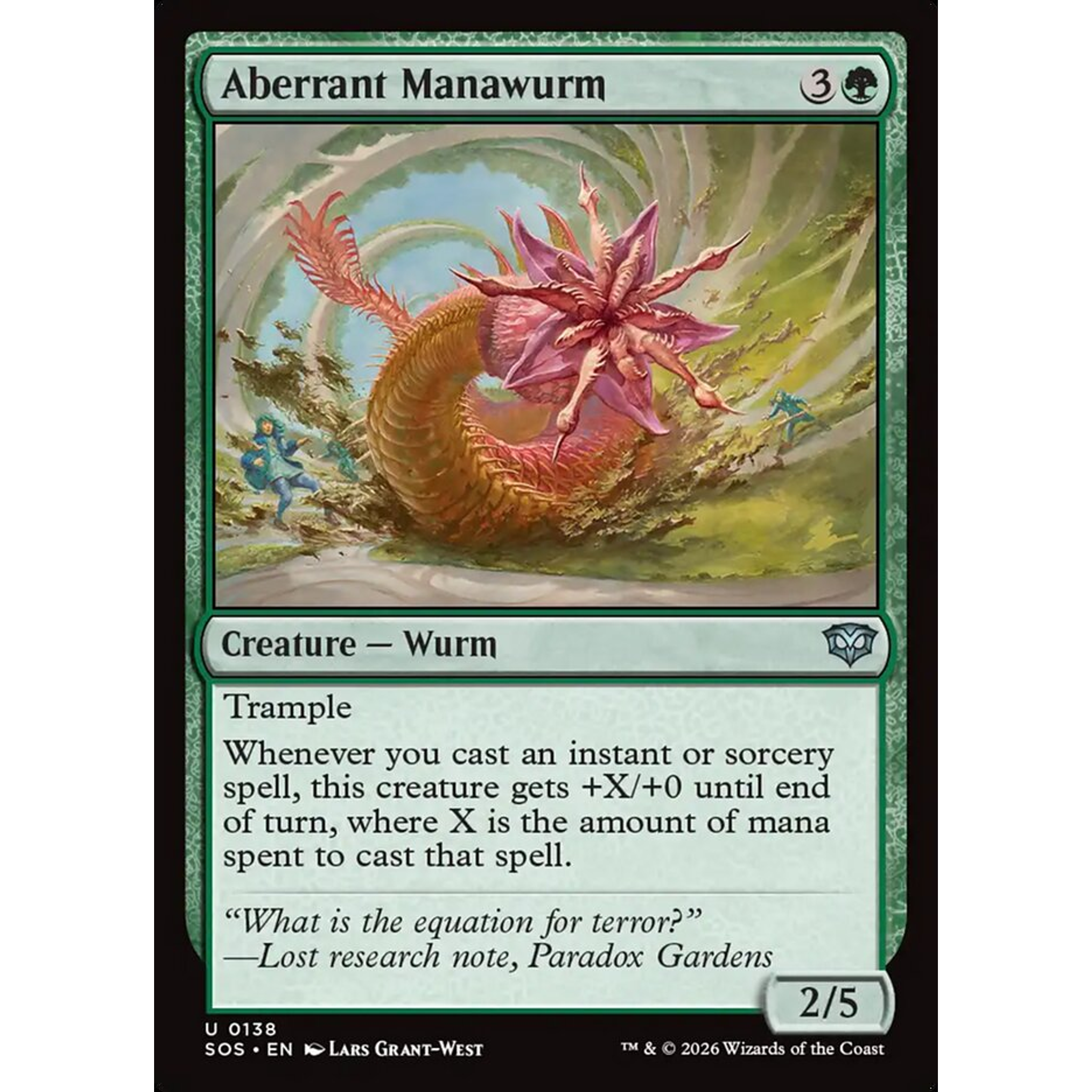 Aberrant Manawurm (SOS 138) — Moore Collectables UK