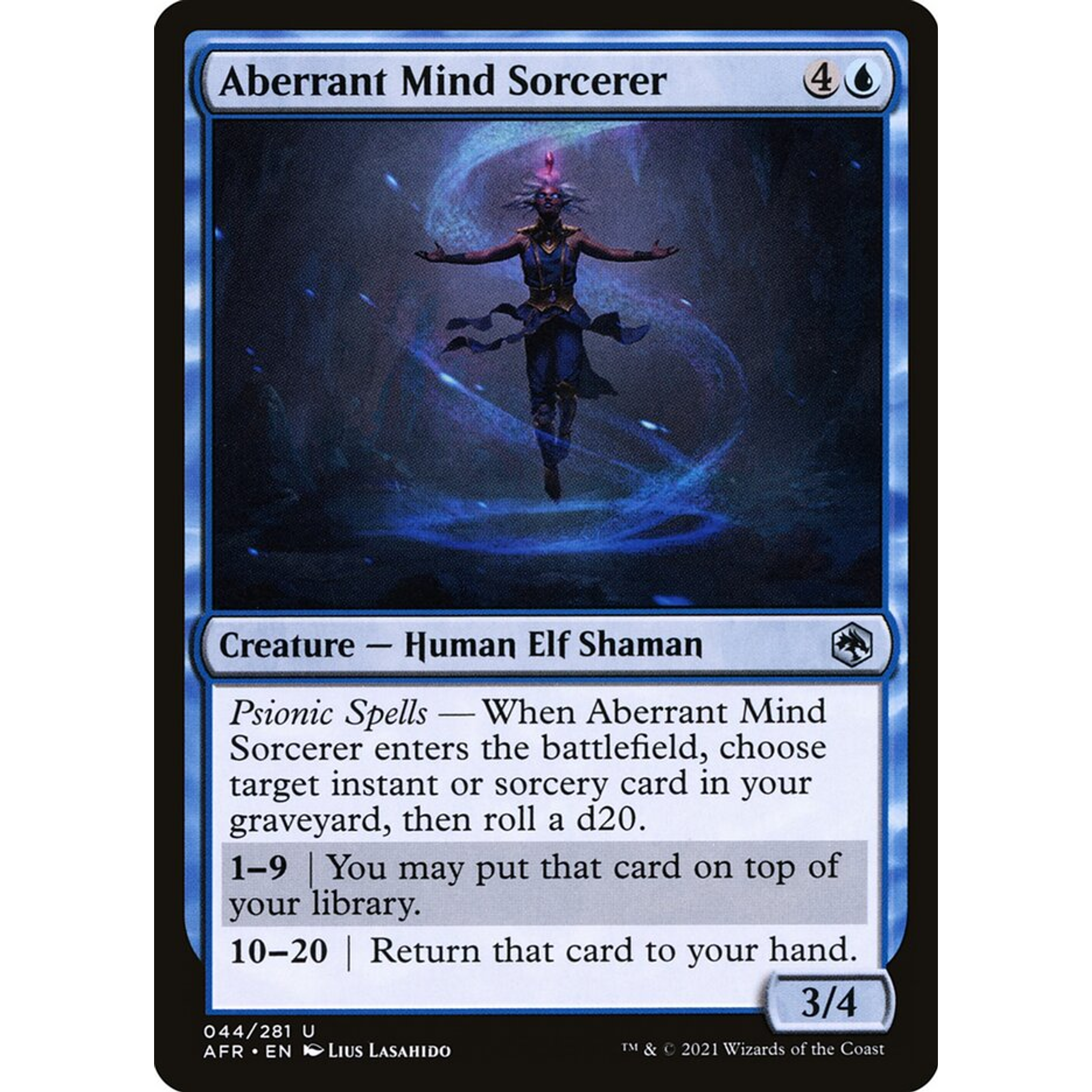 Aberrant Mind Sorcerer (AFR 44) — Moore Collectables UK
