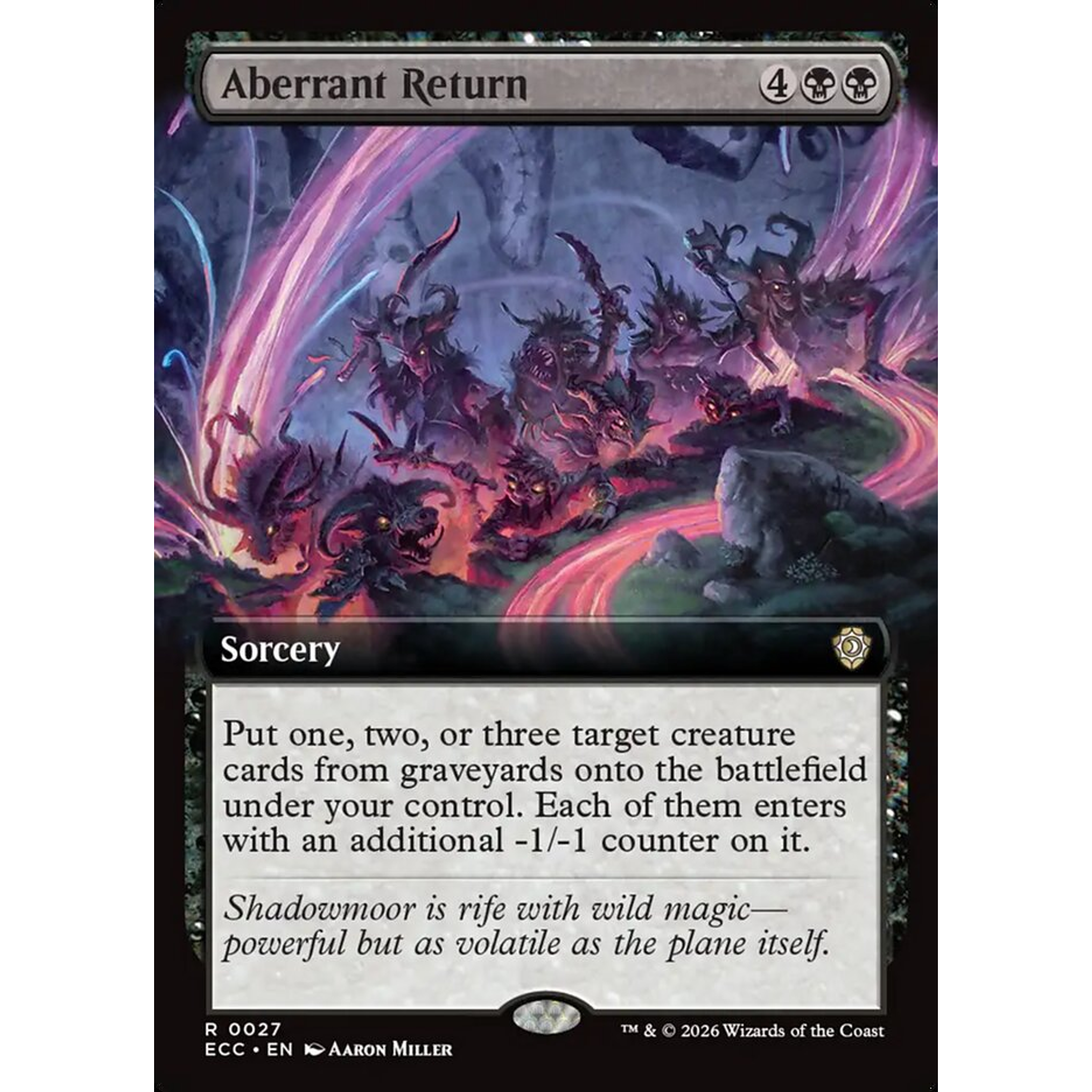 Aberrant Return (ECC 27) — Moore Collectables UK