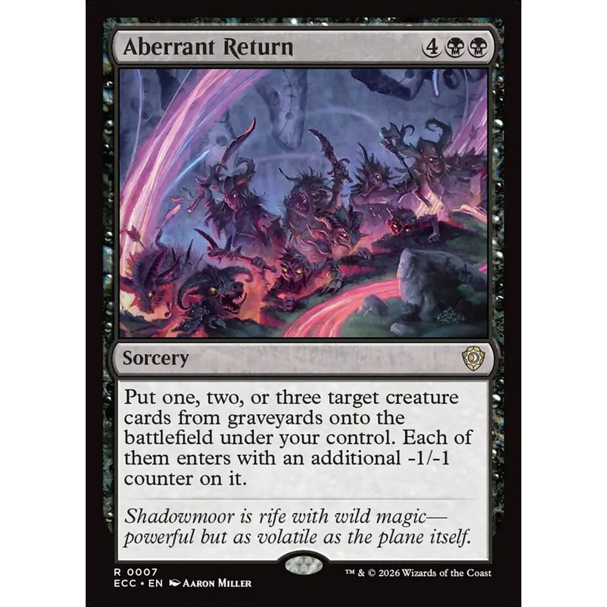 Aberrant Return (ECC 7) — Moore Collectables UK