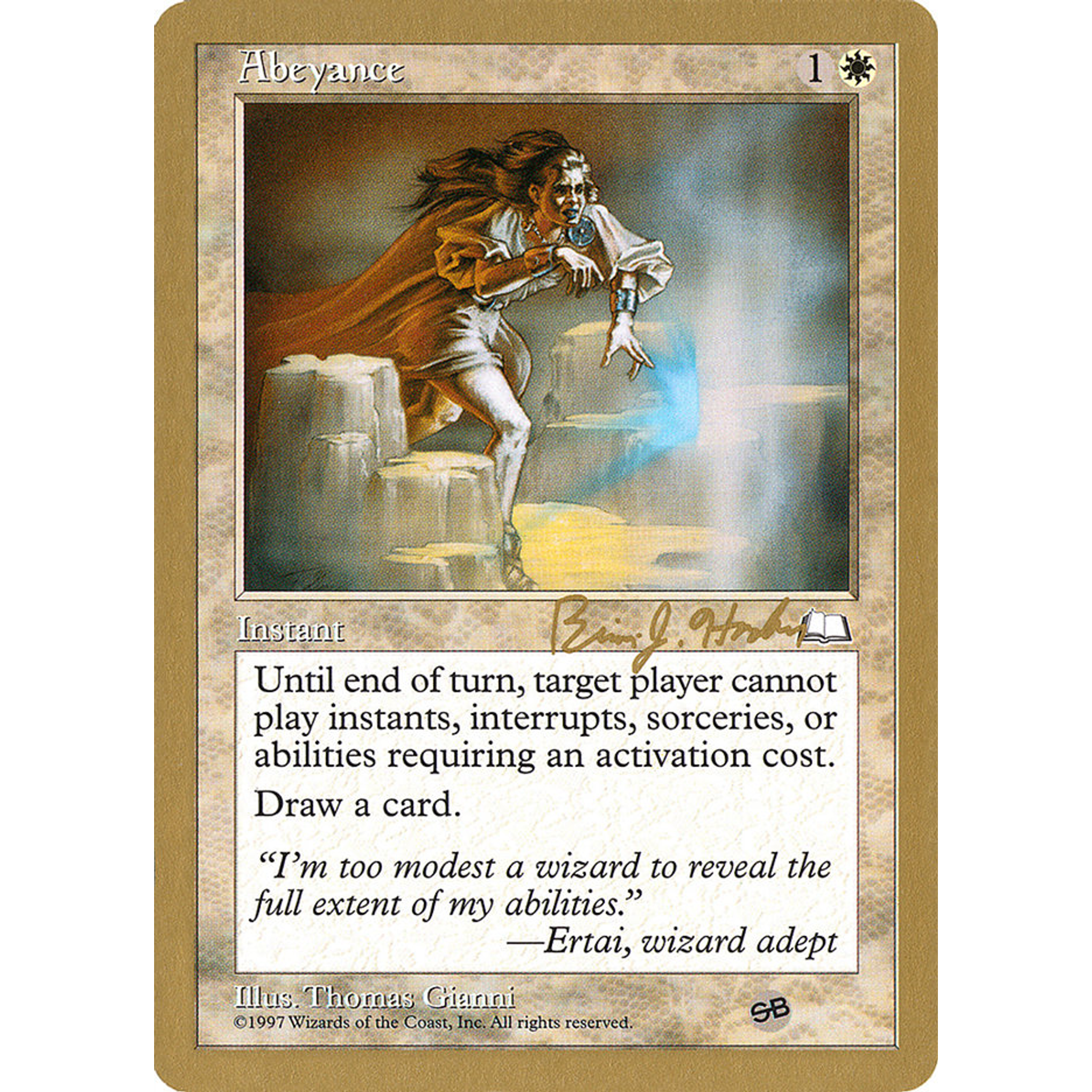Abeyance (WC98 bh1sb) — Moore Collectables UK
