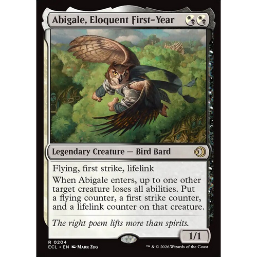 Abigale, Eloquent First-Year (ECL 204) — Moore Collectables UK