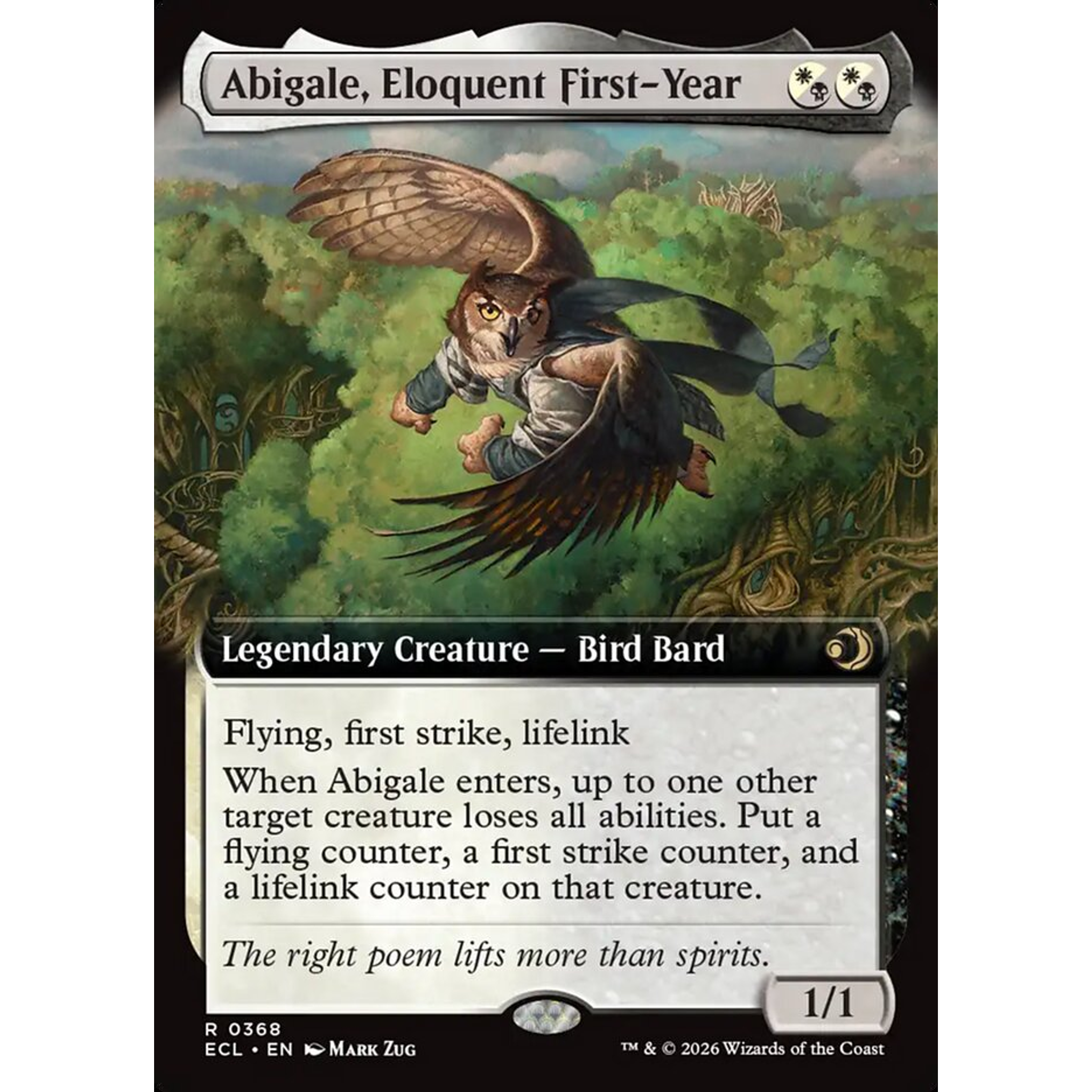 Abigale, Eloquent First-Year (ECL 368) — Moore Collectables UK