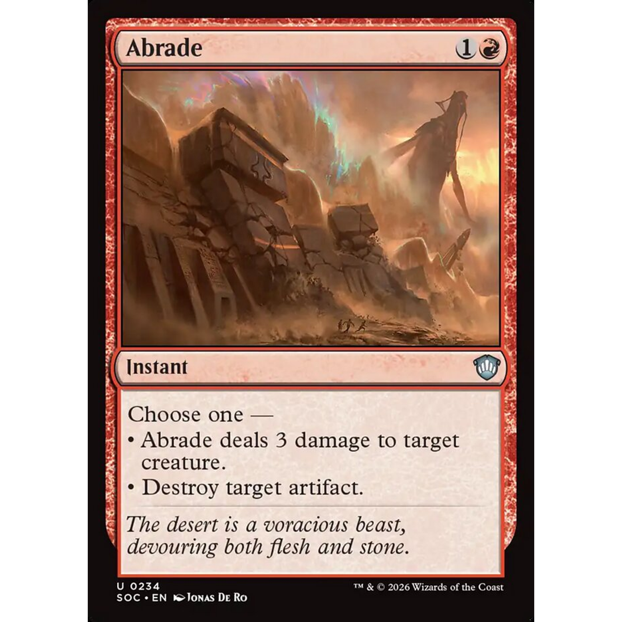Abrade (SOC 234) — Moore Collectables UK