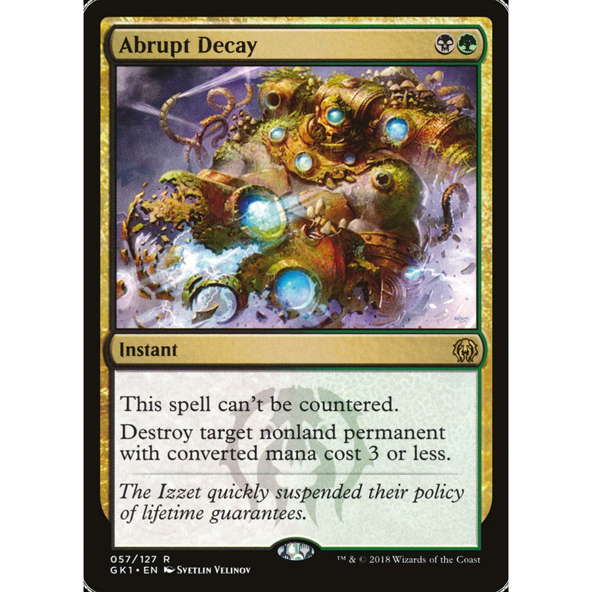 Abrupt Decay (GK1 57) — Moore Collectables UK
