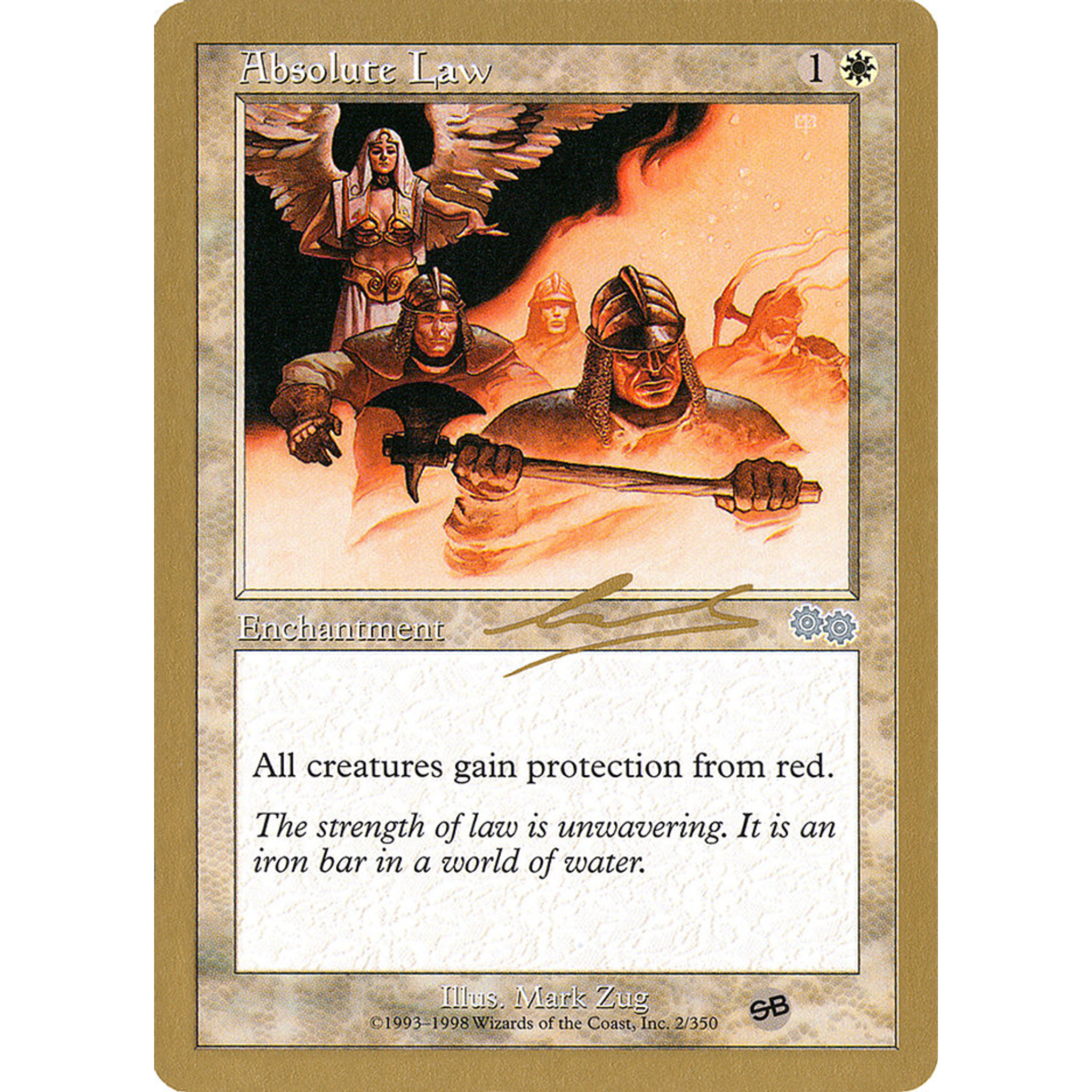 Absolute Law (WC00 nl2sba) — Moore Collectables UK