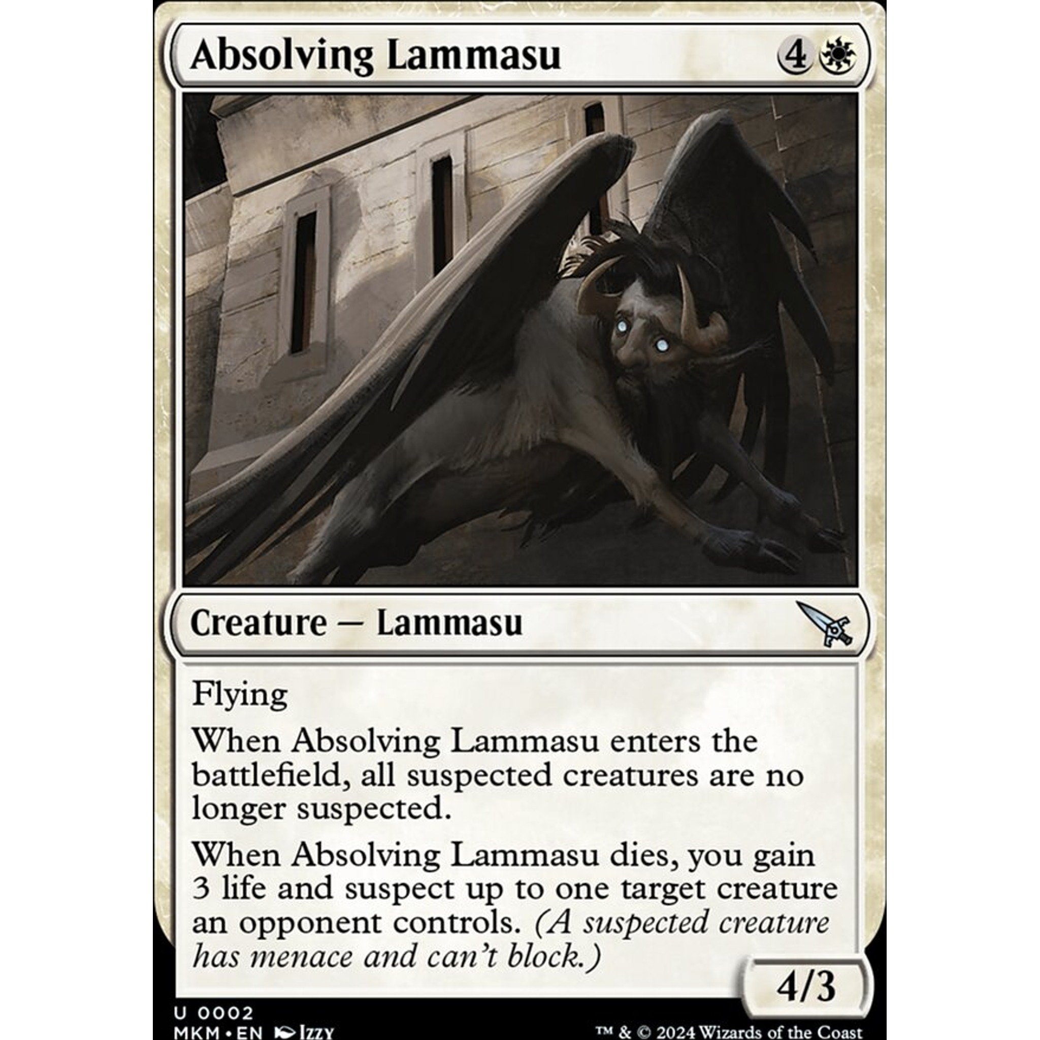Absolving Lammasu (MKM 2) — Moore Collectables UK